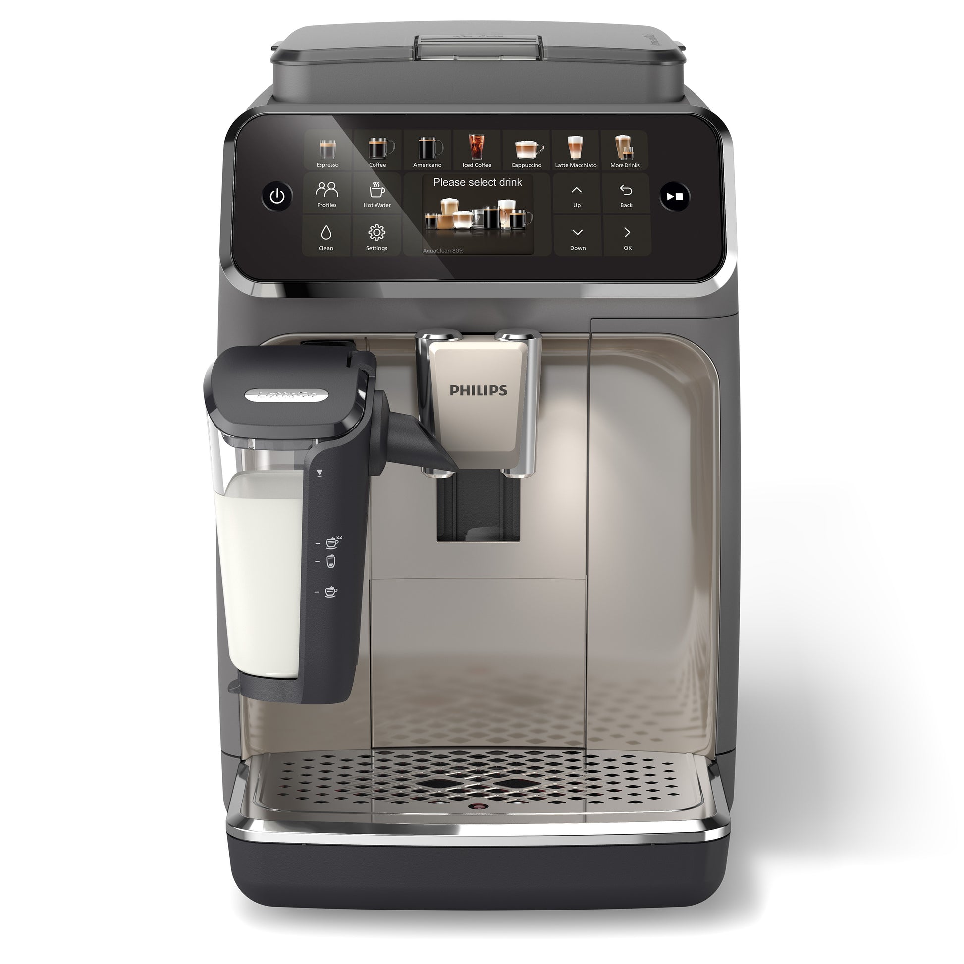 Philips serie 5500, cafetera espresso totalmente automática - LatteGo