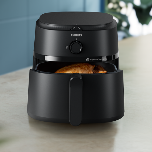 Freidora de Aire de 6.2 L, Philips con RapidAi - Serie 1000