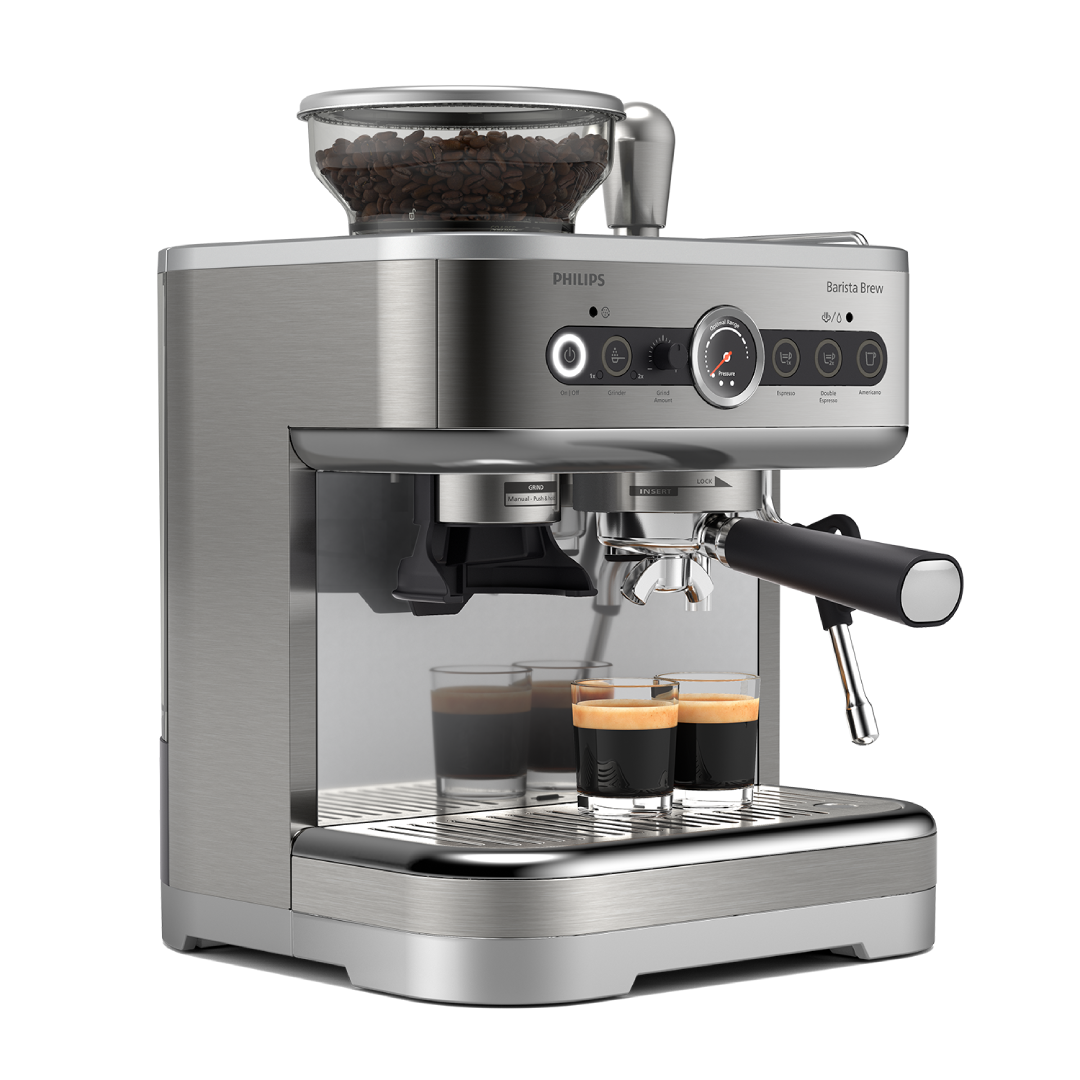Philips cafetera espresso semiautomática - Barista Brew