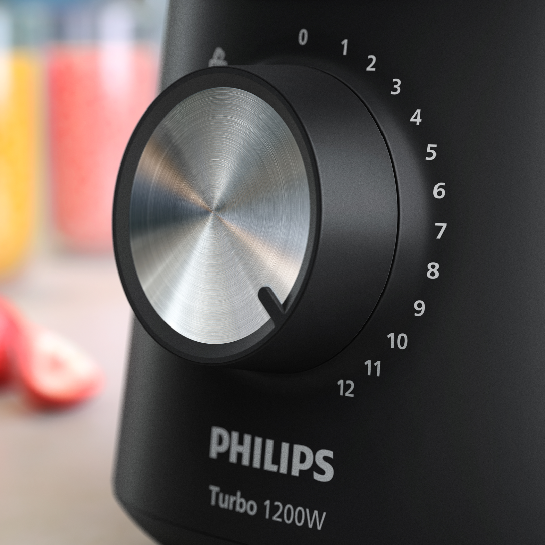 Licuadora Philips con jarra De Vidrio 2 Litros 4 Cuchillas Pro Blend
